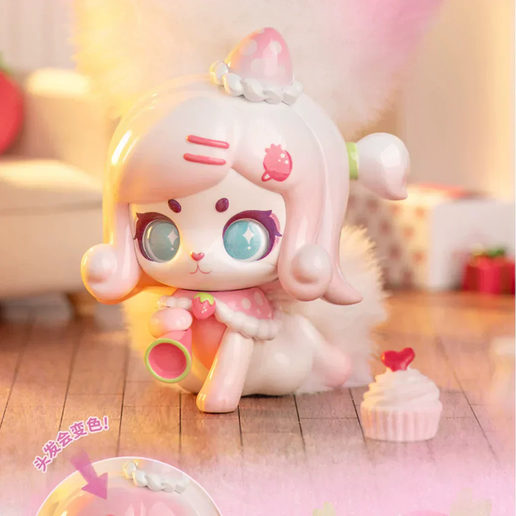 Kabu Rabbit Wonderful Fruit Plush Doll Trendy Blind Box [Change color when exposed to light]