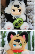 SAMSAM Wealth Cat Enamel Face Plush pendant Blind Box-Fortune Cat