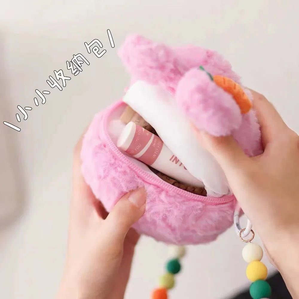 BABY THREE-FOURTUNE CAT ZIPPER BAG